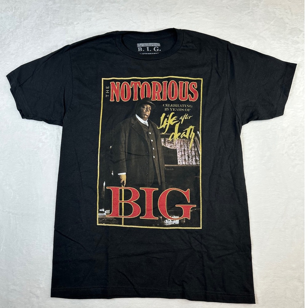 New Notorious BIG Life After Death 25 Years T-Shirt Mens Medium Biggie Smalls